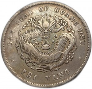 Čína, 1 dolar, 1908 (34)