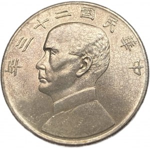 Čína, 1 dolar, 1934 (23)