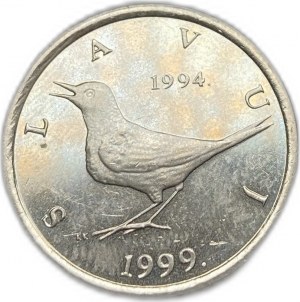 Croatie, 1 Kuna 1999,Rare PREUVE