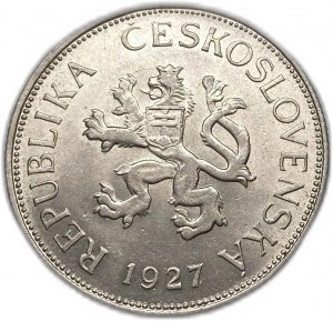 Československo, 5 Korun, 1927