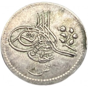Egypt Ottoman Empire, 2 Qirsh, 1879 (1293/4)
