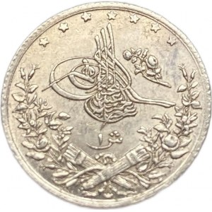 Egypt Ottoman Empire, 1 Qirsh, 1884 (1293/10)
