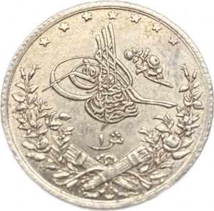 Egipt, Imperium Osmańskie, 1 Qirsh, 1884 (1293/10)