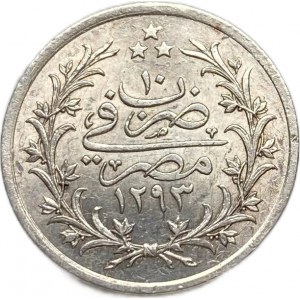 Ägypten Osmanisches Reich, 1 Qirsh, 1884 (1293/10)