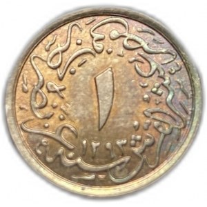 Egypt Osmanská říše, 1/10 Qirsh, 1906 (1293/32)