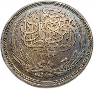 Egypt Osmanská říše, 20 piastrů, 1916 (1330)