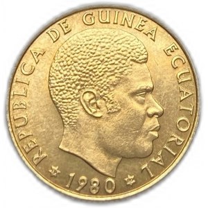 Equatorial Guinea, 1 Bipwele, 1980