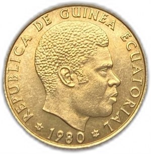 Equatorial Guinea, 1 Bipwele, 1980