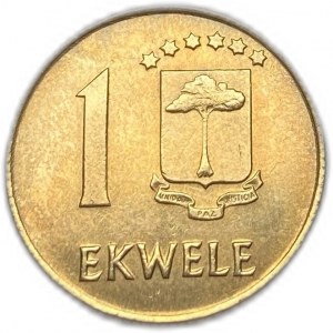 Equatorial Guinea, 1 Bipwele, 1980