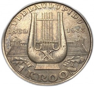 Estland, 1 Kroon, 1933