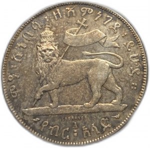 Etiópia, 1/2 birru, 1889 (1897)