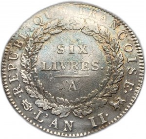 Francúzsko, 6 kníh, 1793 A