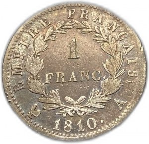 Francja, 1 frank, 1810 A