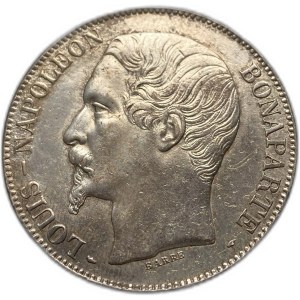Francia, 5 franchi, 1852 A