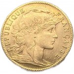 Francúzsko, 10 frankov, 1907