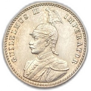 German East Africa, 1/4 Rupie, 1910 J