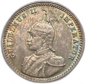 German East Africa, 1/4 Rupie, 1912 J