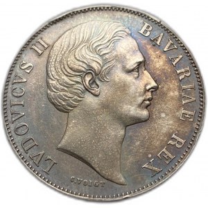 German States Bavaria, 1 Thaler, 1866