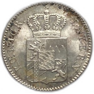 Deutschland, 3 Kreuzer, 1844