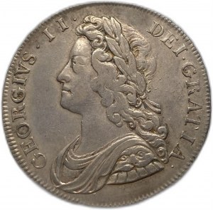 Great Britain, 1/2 Crown, 1732