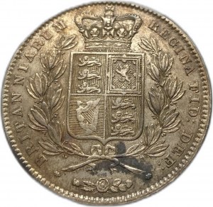Velká Británie, 1 koruna, 1845