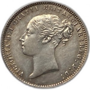 Wielka Brytania, 6 pensów, 1874