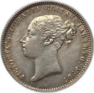 Velká Británie, 6 pencí, 1874