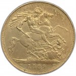 Great Britain, 1 Crown, 1889