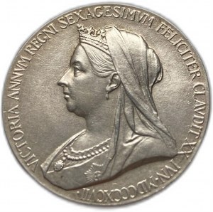 Grande-Bretagne, médaille du jubilé de diamant de Victoria, 1897