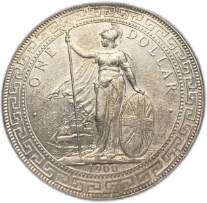 Wielka Brytania, dolar handlowy, 1900 B