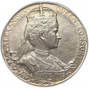 Wielka Brytania, medal, 1902