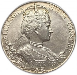 Grande-Bretagne, médaille, 1902