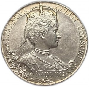 Velká Británie, medaile, 1902