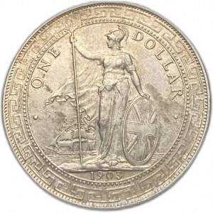 Veľká Británia, obchodný dolár, 1903 B