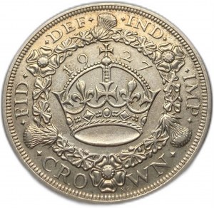Velká Británie, 1 koruna, 1927