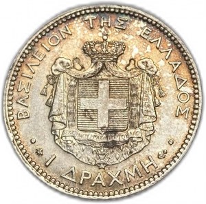 Grécko, 1 drachma, 1873 A