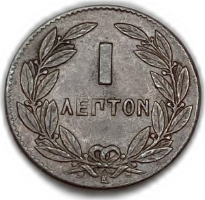 Griechenland, 1 Lepton, 1878 K