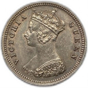 Hongkong, 10 centů, 1883