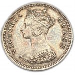 Hongkong, 10 centů, 1883