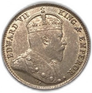 Hongkong, 5 centů, 1905