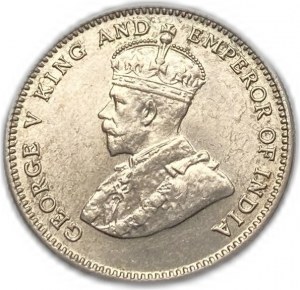 Hongkong, 10 centów, 1935 r.