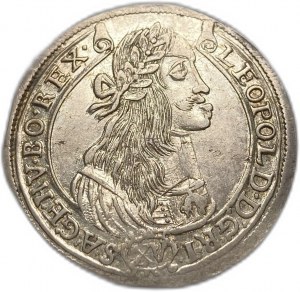 Ungheria, 15 Kreuzer, 1674 KB