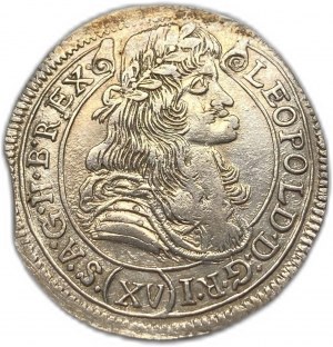 Hungary, 15 Kreuzer, 1678 KB