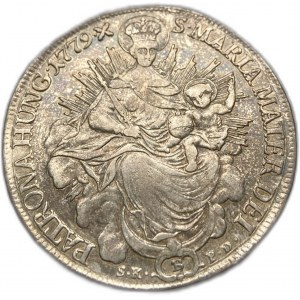 Hungary, 1 Thaler 1779 B,Maria Theresia S.K-P.D