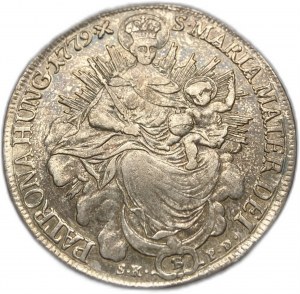 Hungary, 1 Thaler 1779 B,Maria Theresia S.K-P.D