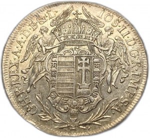 Hungary, 1/2 Thaler, 1782 B