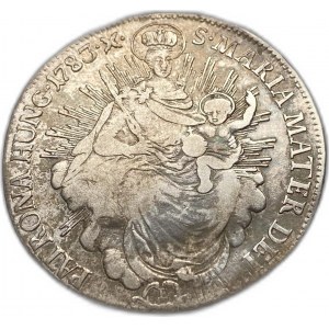 Hungary, 1/2 Thaler, 1783 B