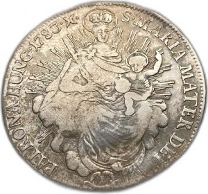 Hungary, 1/2 Thaler, 1783 B