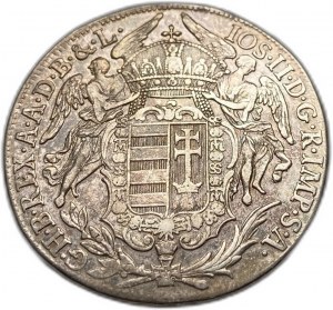 Maďarsko, 1/2 Thaler, 1783 B