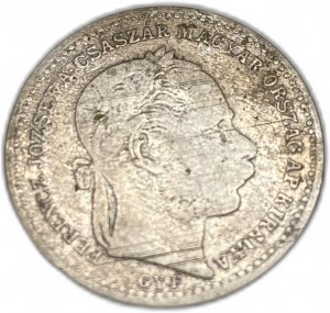 Hungary, 20 Kreuzer/Krajczar, 1868 GYF